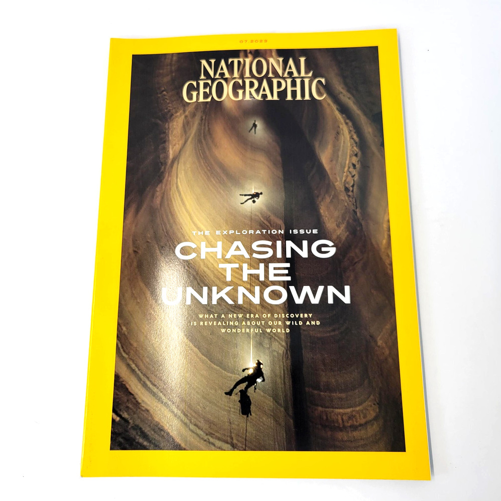 National Geographic Magazine‎ July 2023 Chasing The Unknown Science Nature